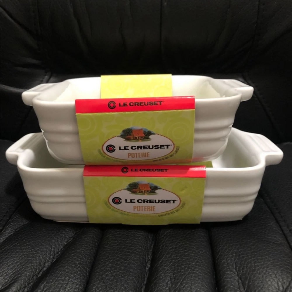 Le Creuset Poterie White Dish Set